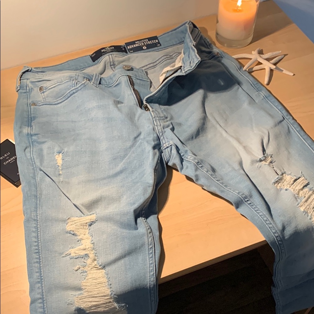 Hollister Light Blue Skinny Jeans